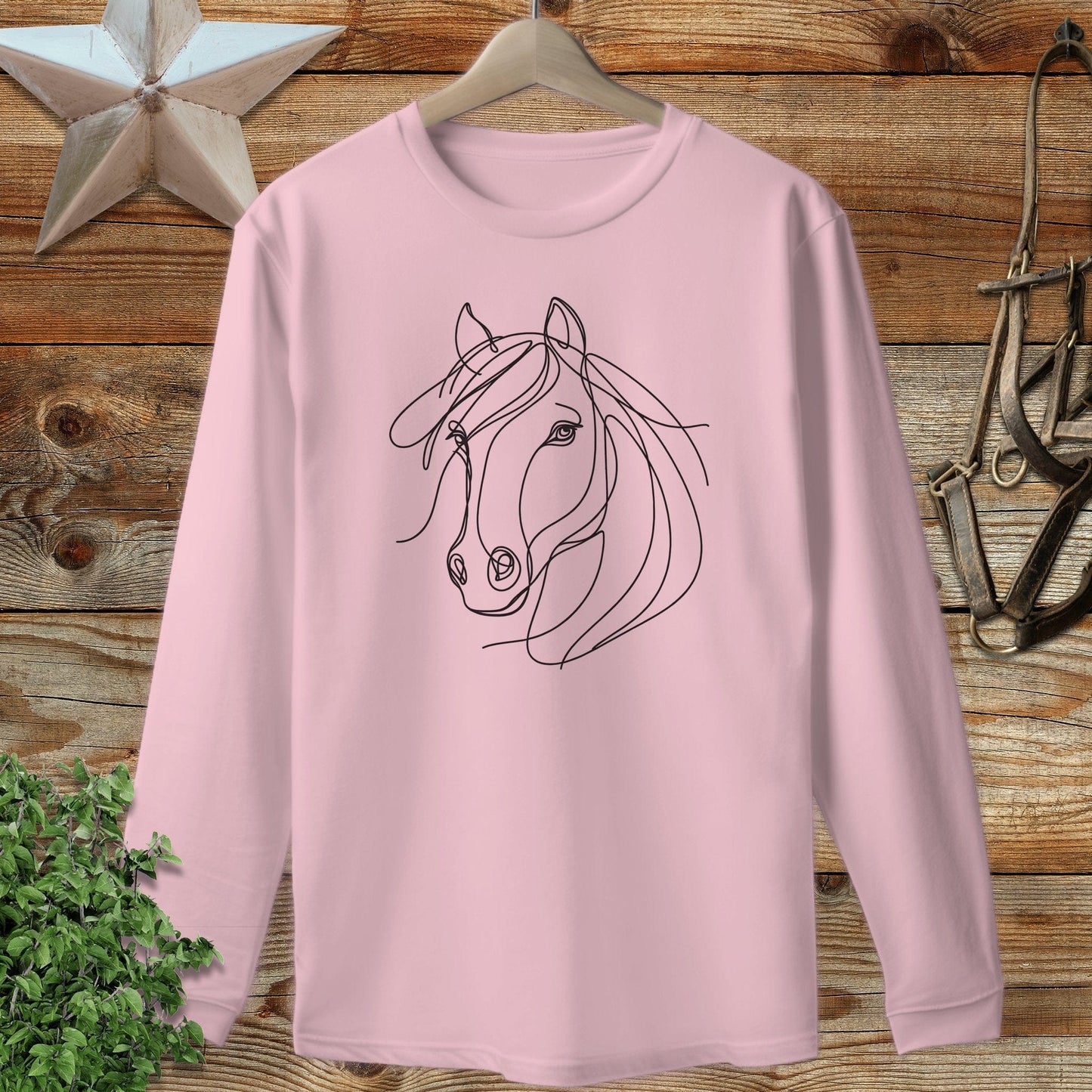 Elegant Horse Long Sleeve Tee