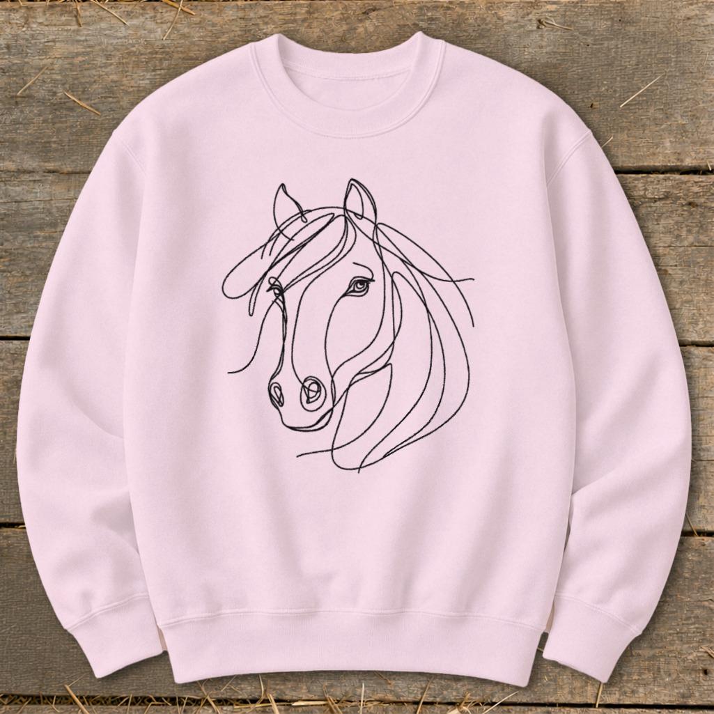 Elegant Horse Sweatshirt