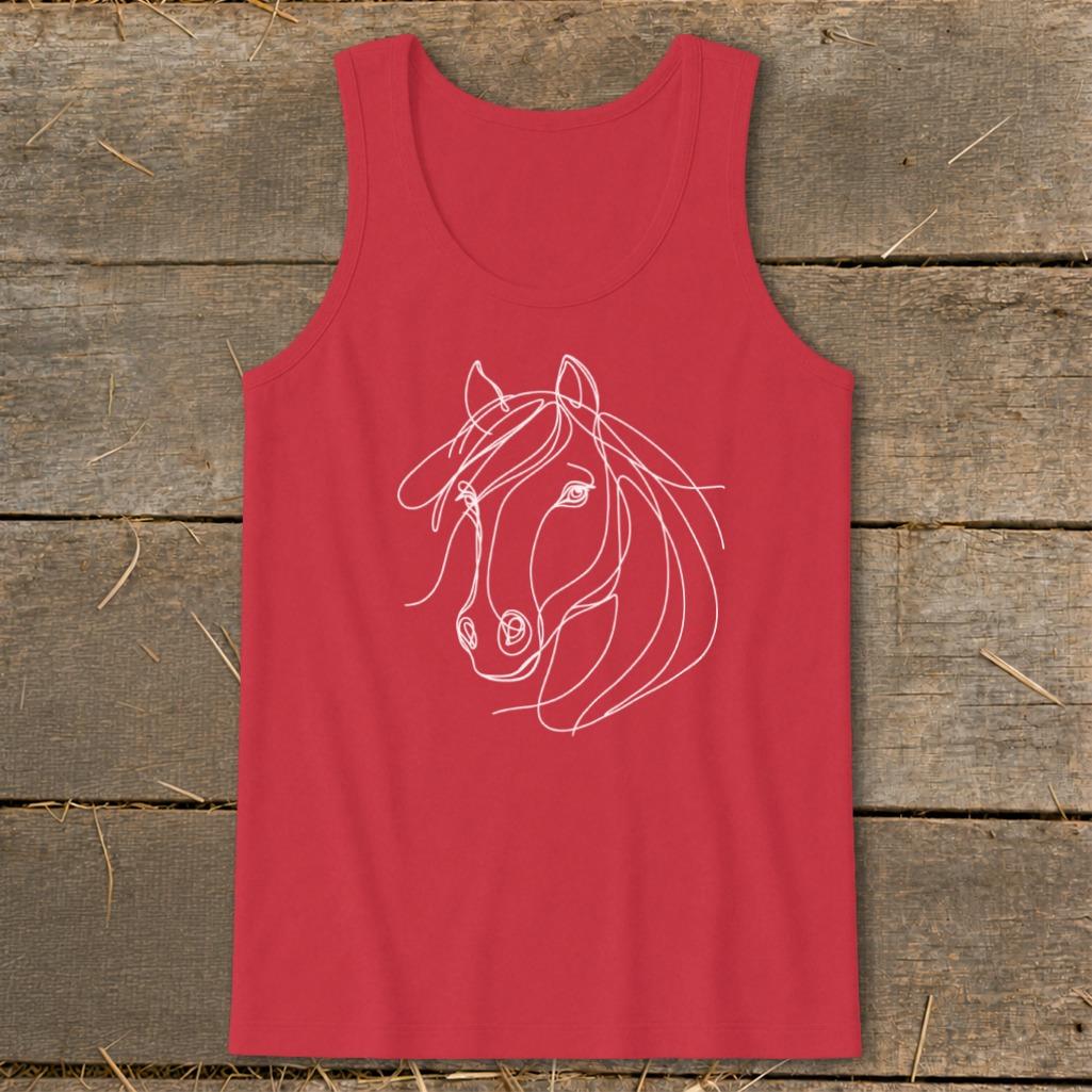 Elegant Horse Tank Top