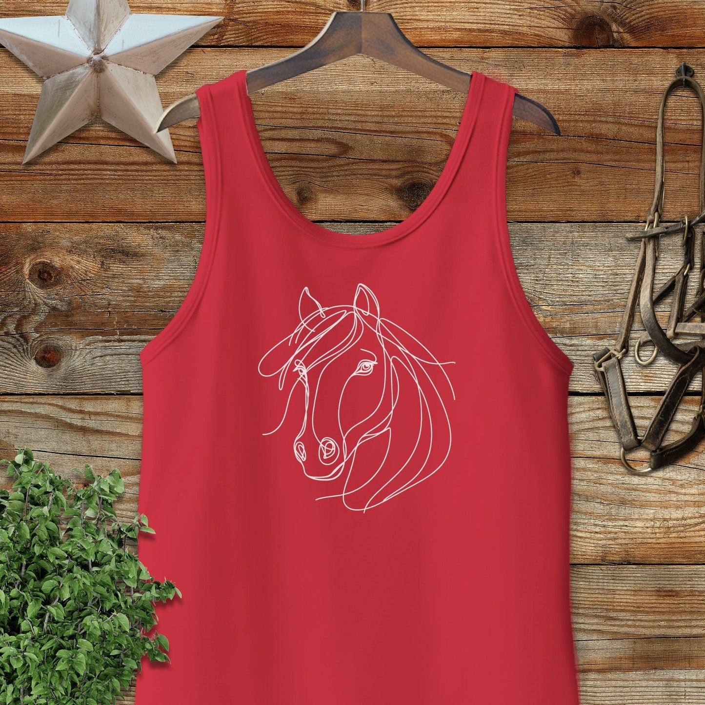 Elegant Horse Tank Top