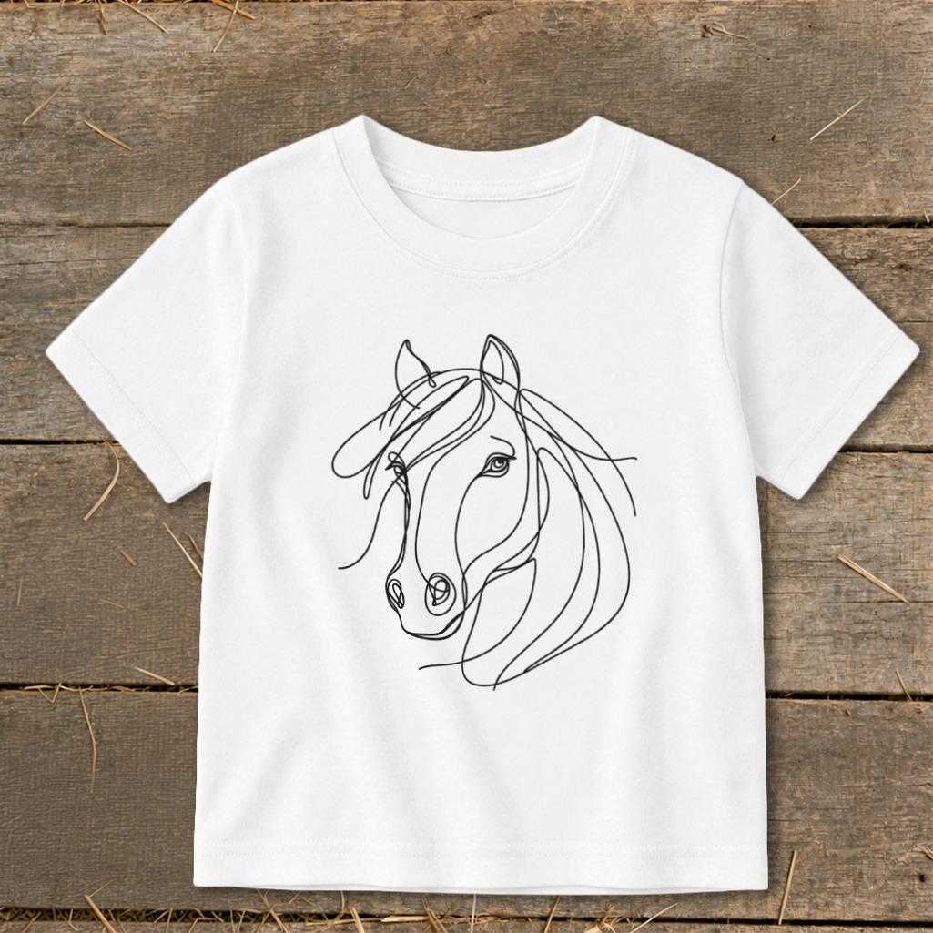 Elegant Horse Toddler Tee