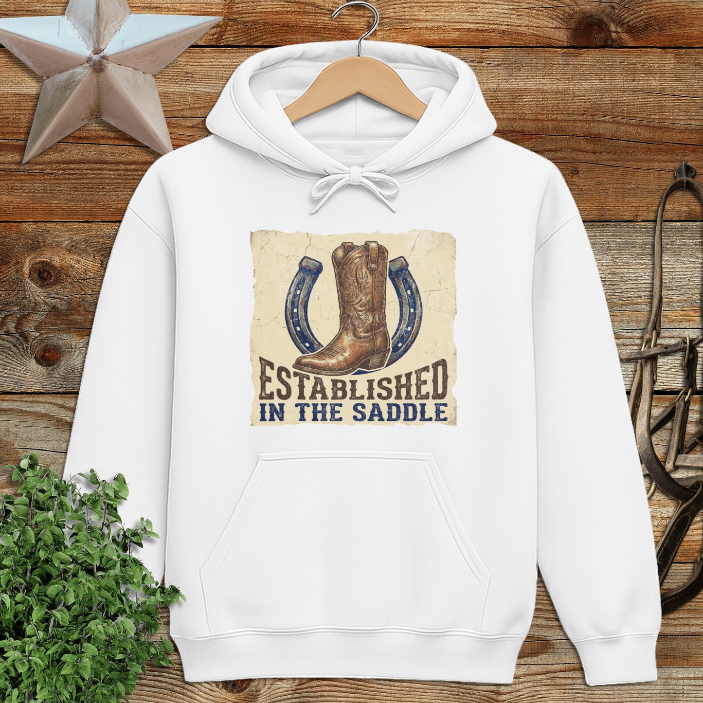 Established in the Saddle Western Hoodie