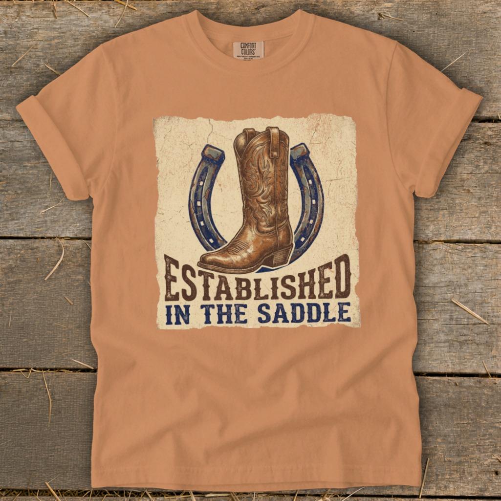 Established in the Saddle Western Signature Tee