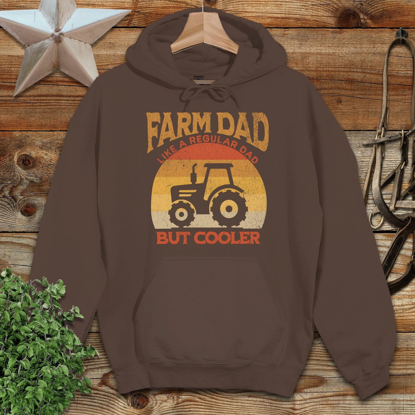 Farm Dad but Cooler Hoodie