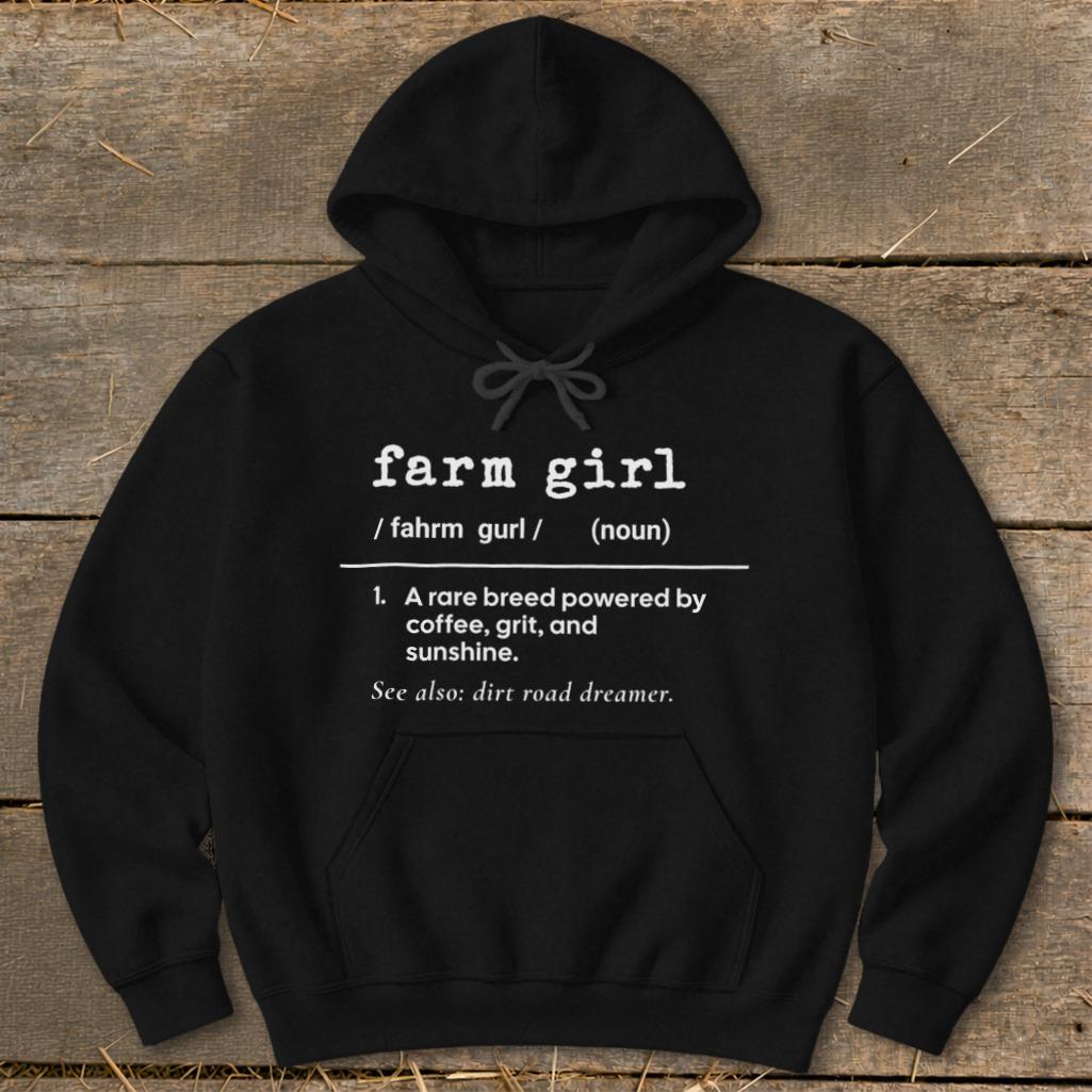 Farm Girl Definition Hoodie
