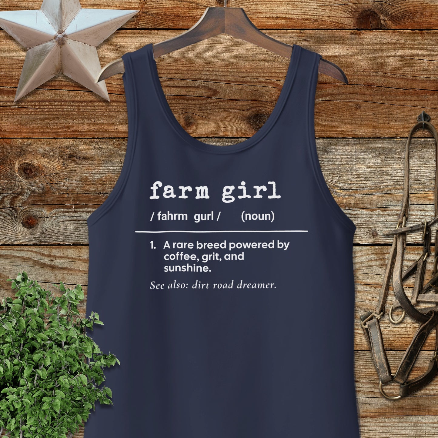 Farm Girl Definition Tank Top