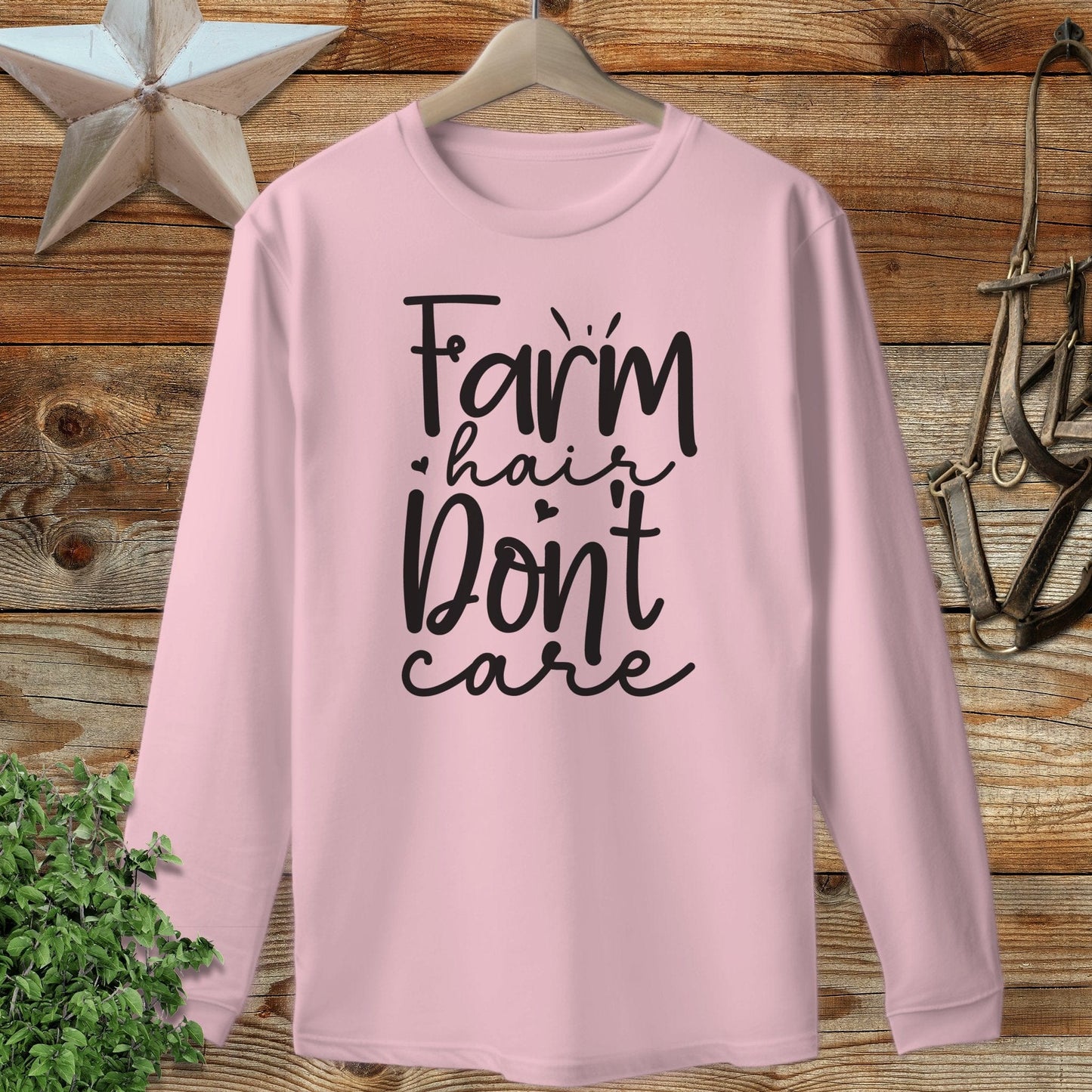 Farm Hair Long Sleeve Tee