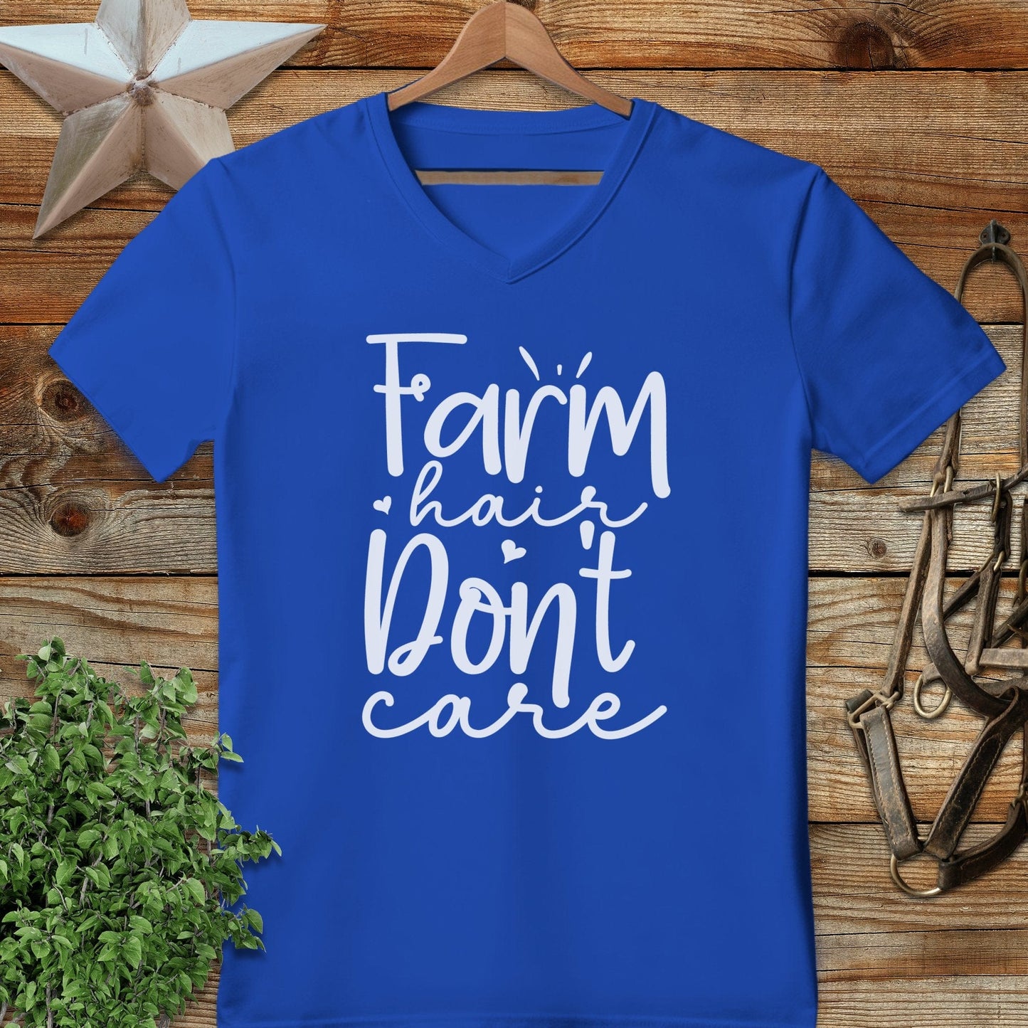 Farm Hair V-neck