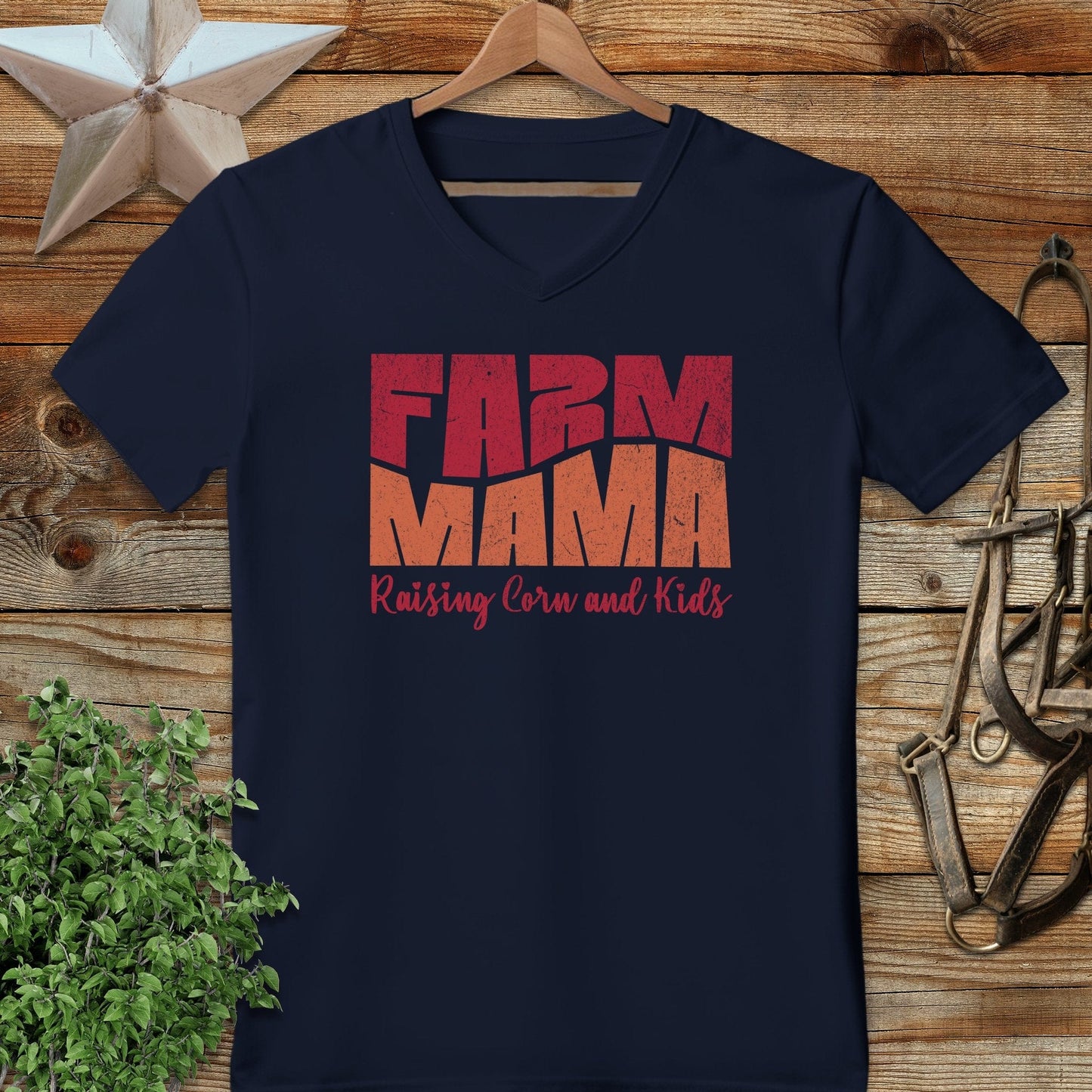 Farm Mama V-neck