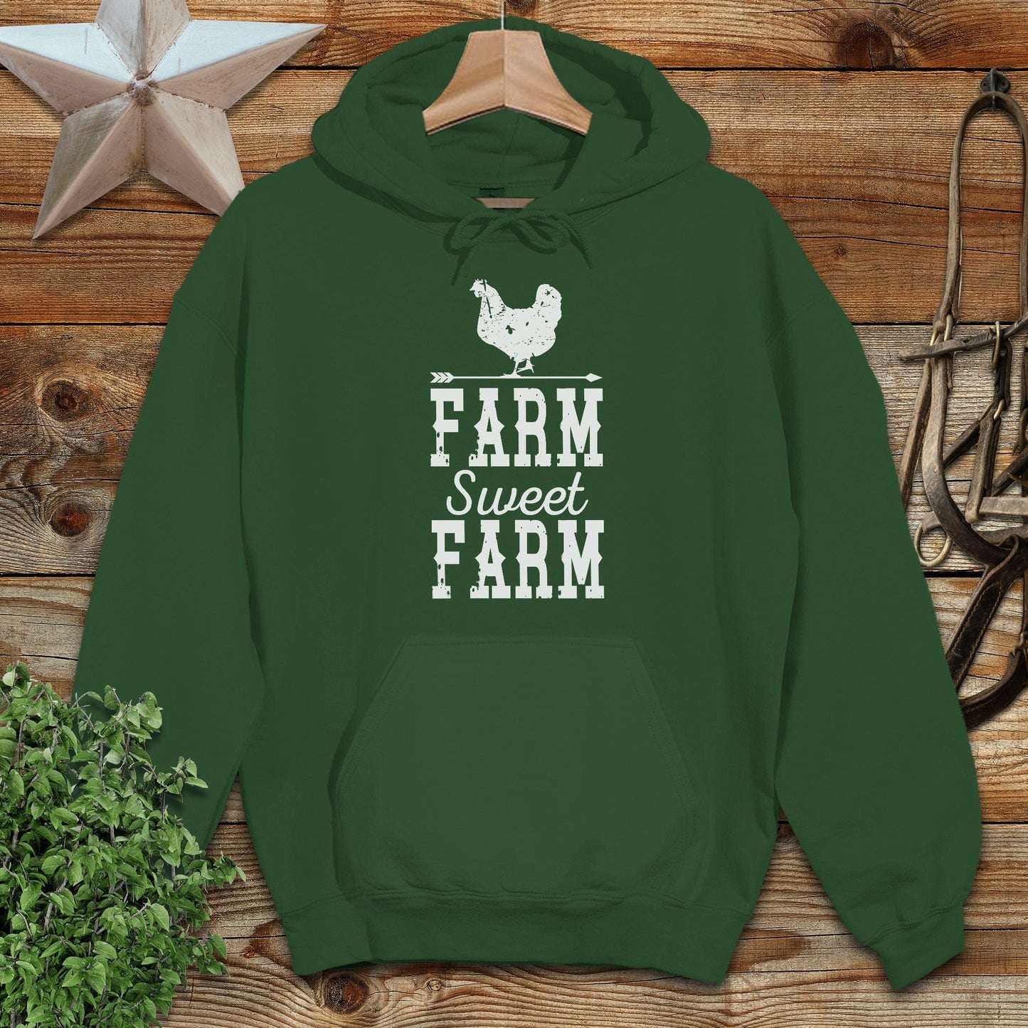 Farm Sweet Farm Chicken Hoodie