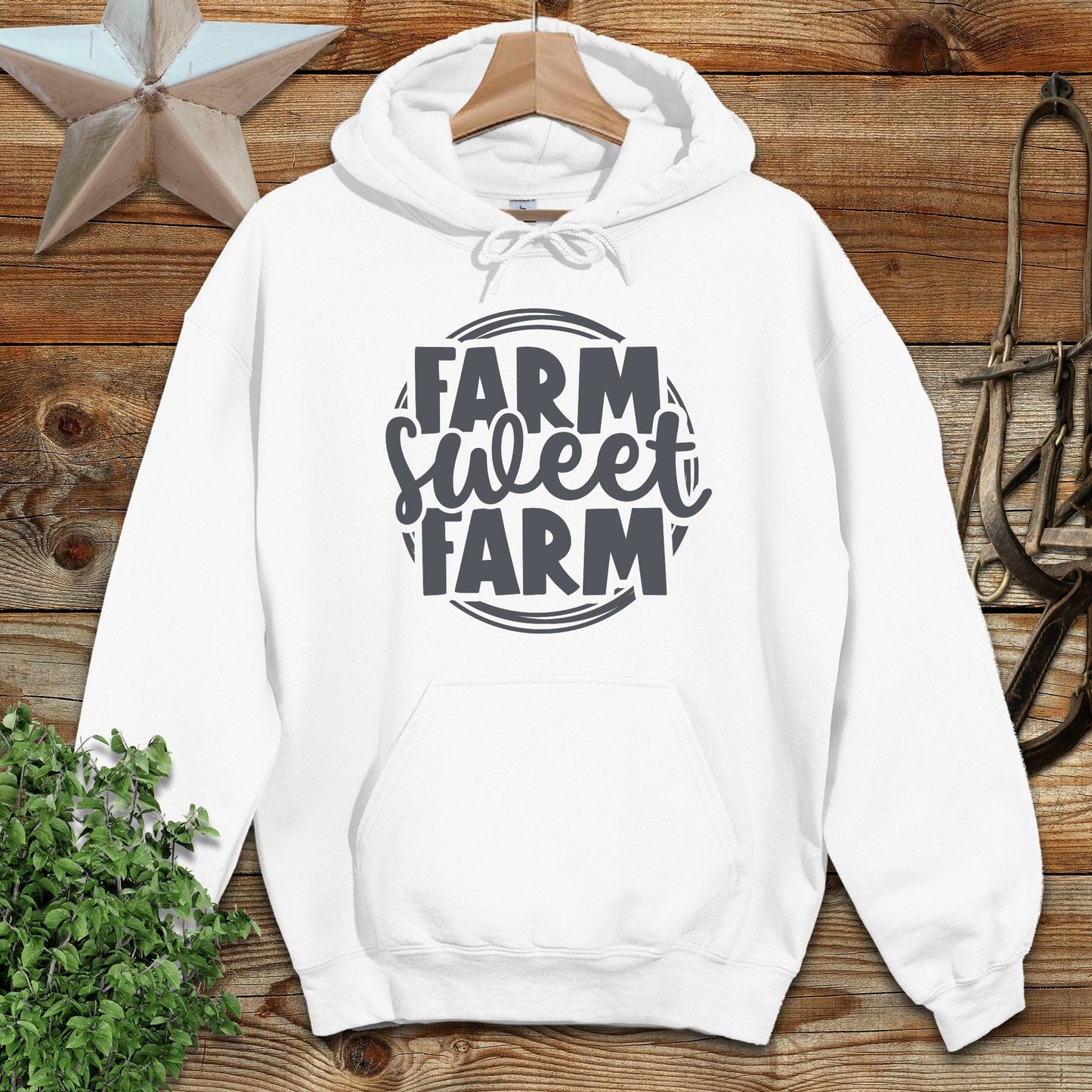 Farm Sweet Farm Circle Hoodie