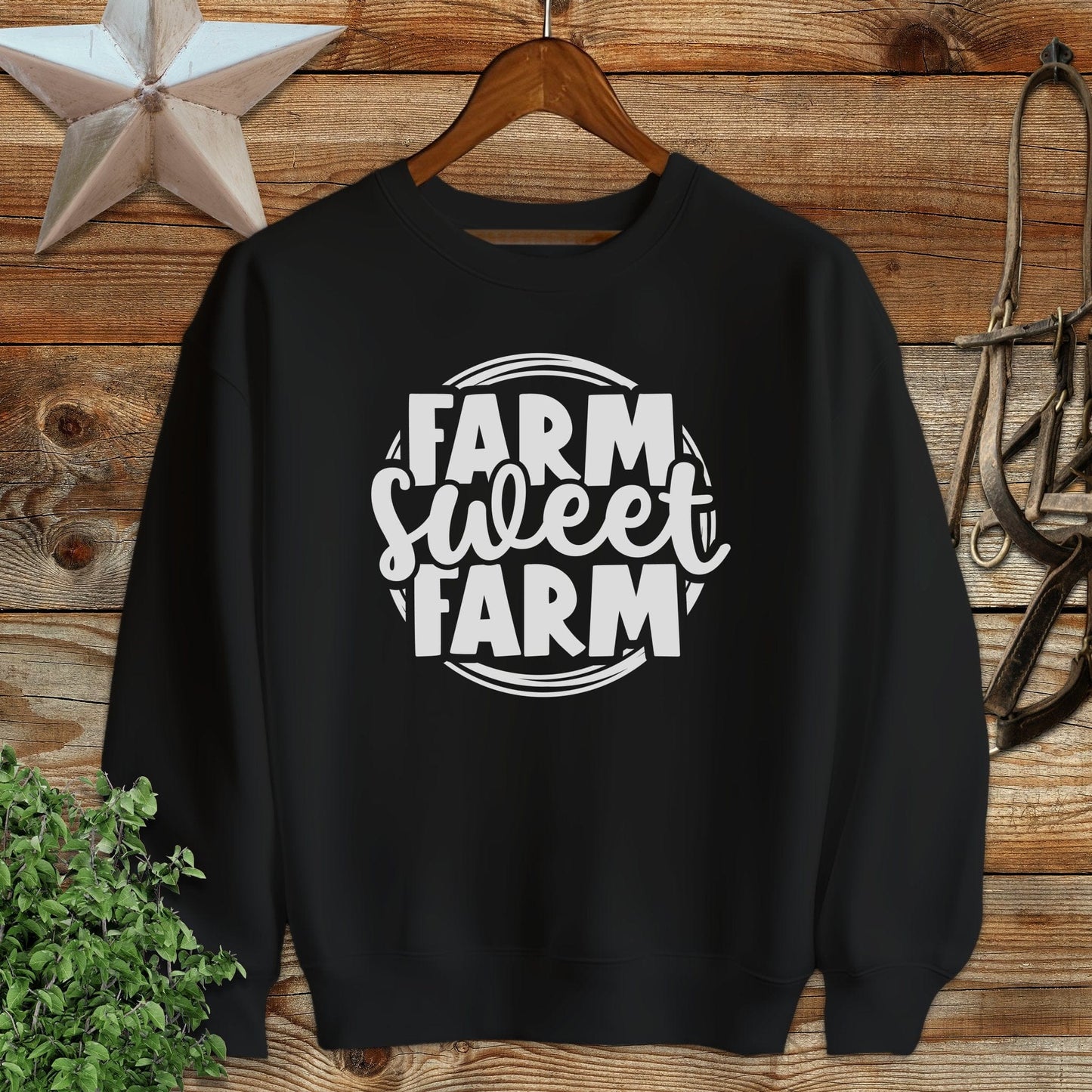 Farm Sweet Farm Circle Sweatshirt