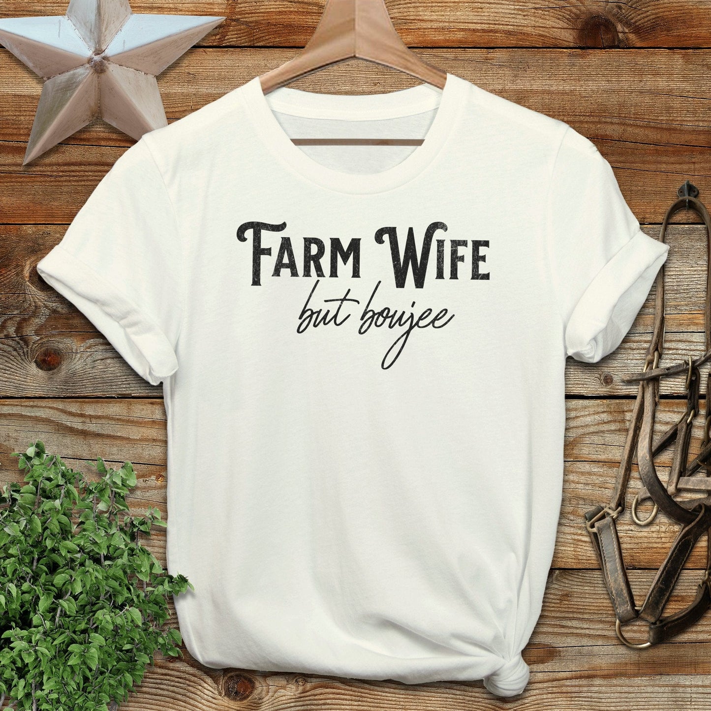 Farm Wife But Boujee Softstyle Tee