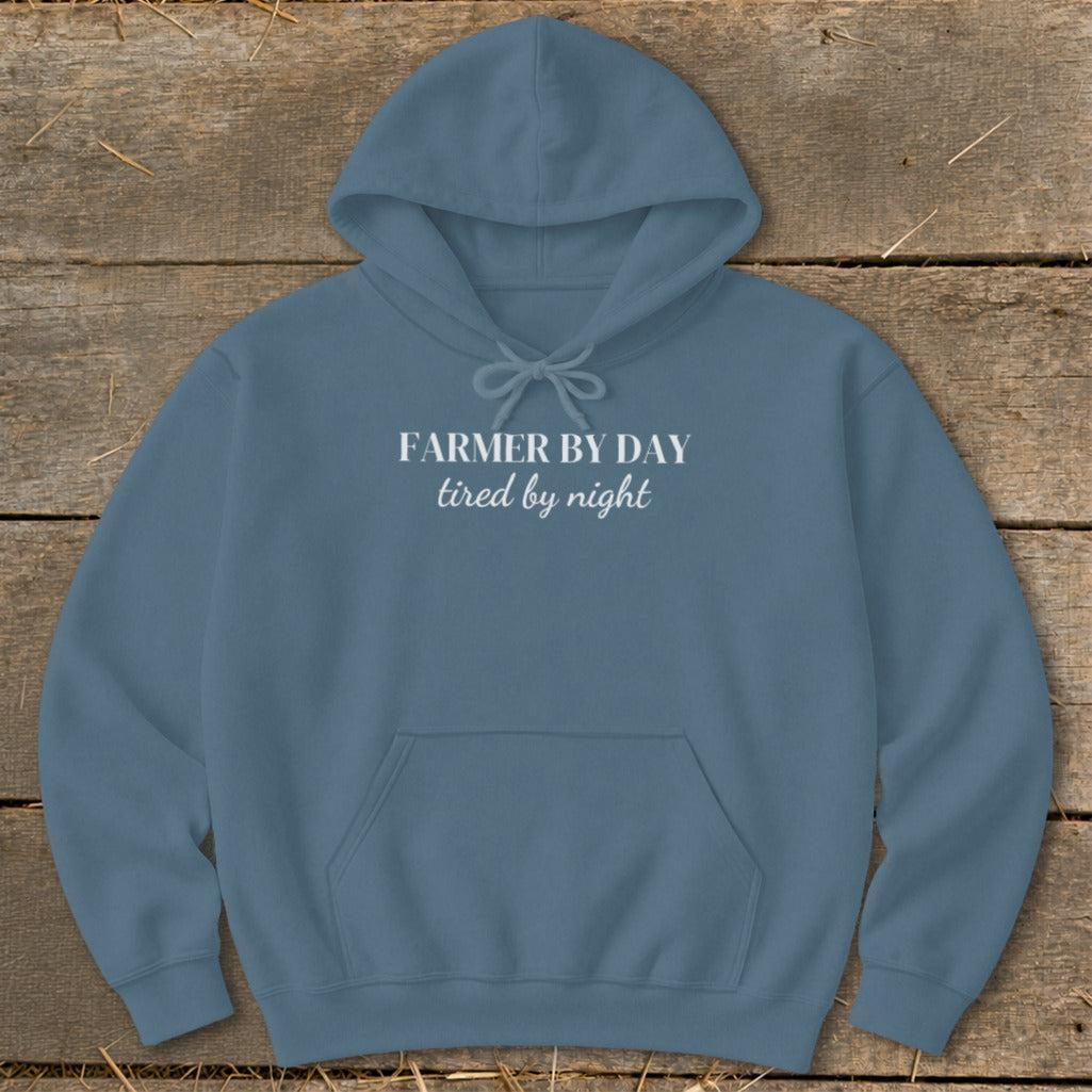 Farmer By Day Tired By Night Hoodie
