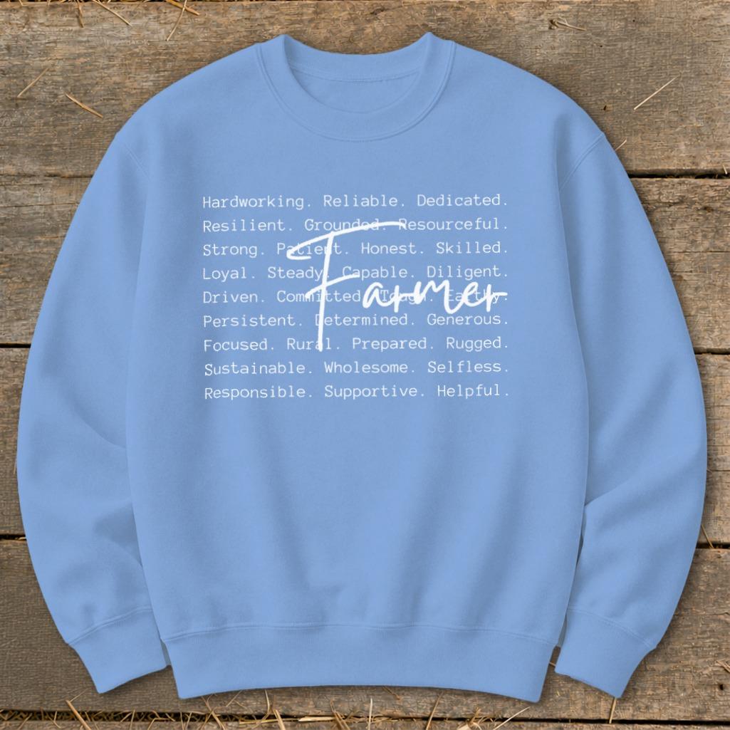 Farmer Words Sweatshirt