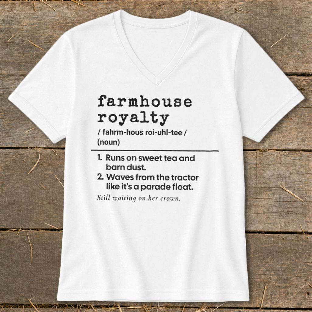 Farmhouse Royalty Definition V-neck