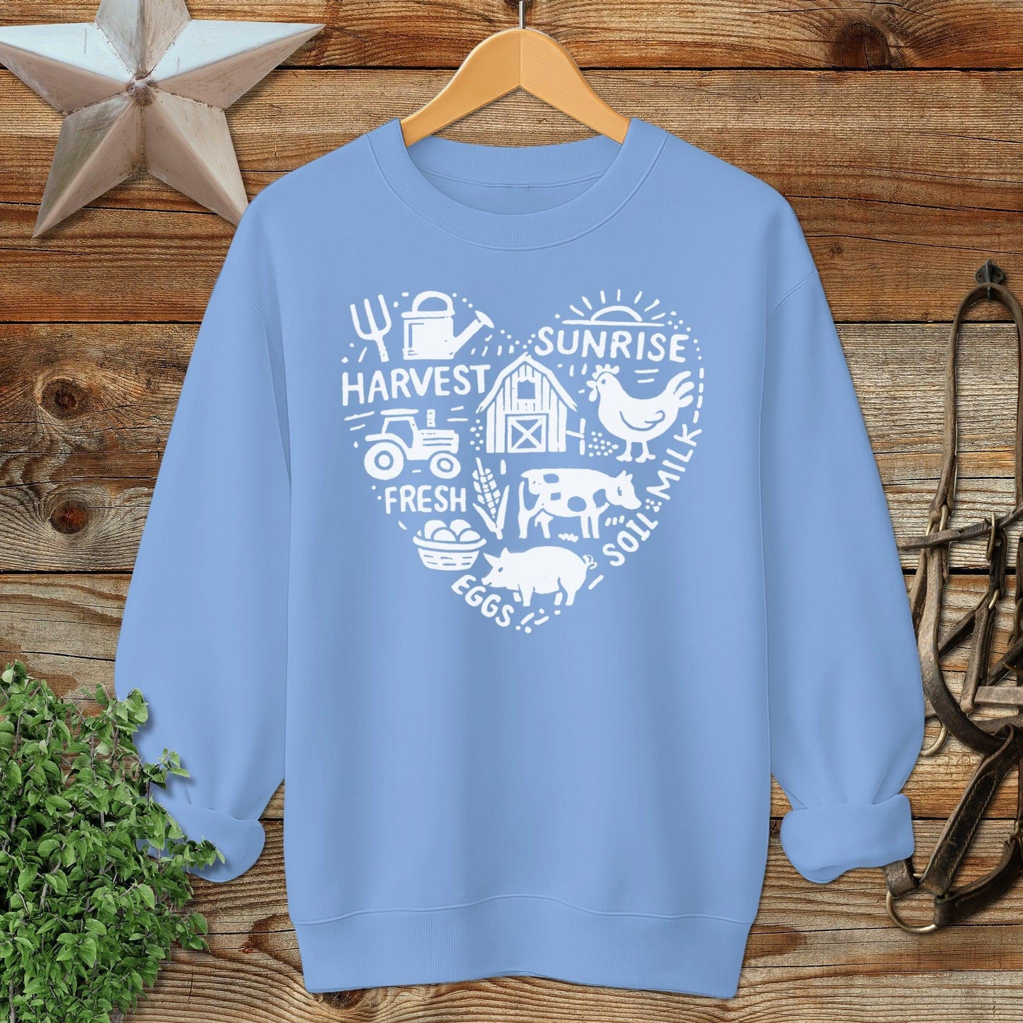 Farming Heart Sweatshirt