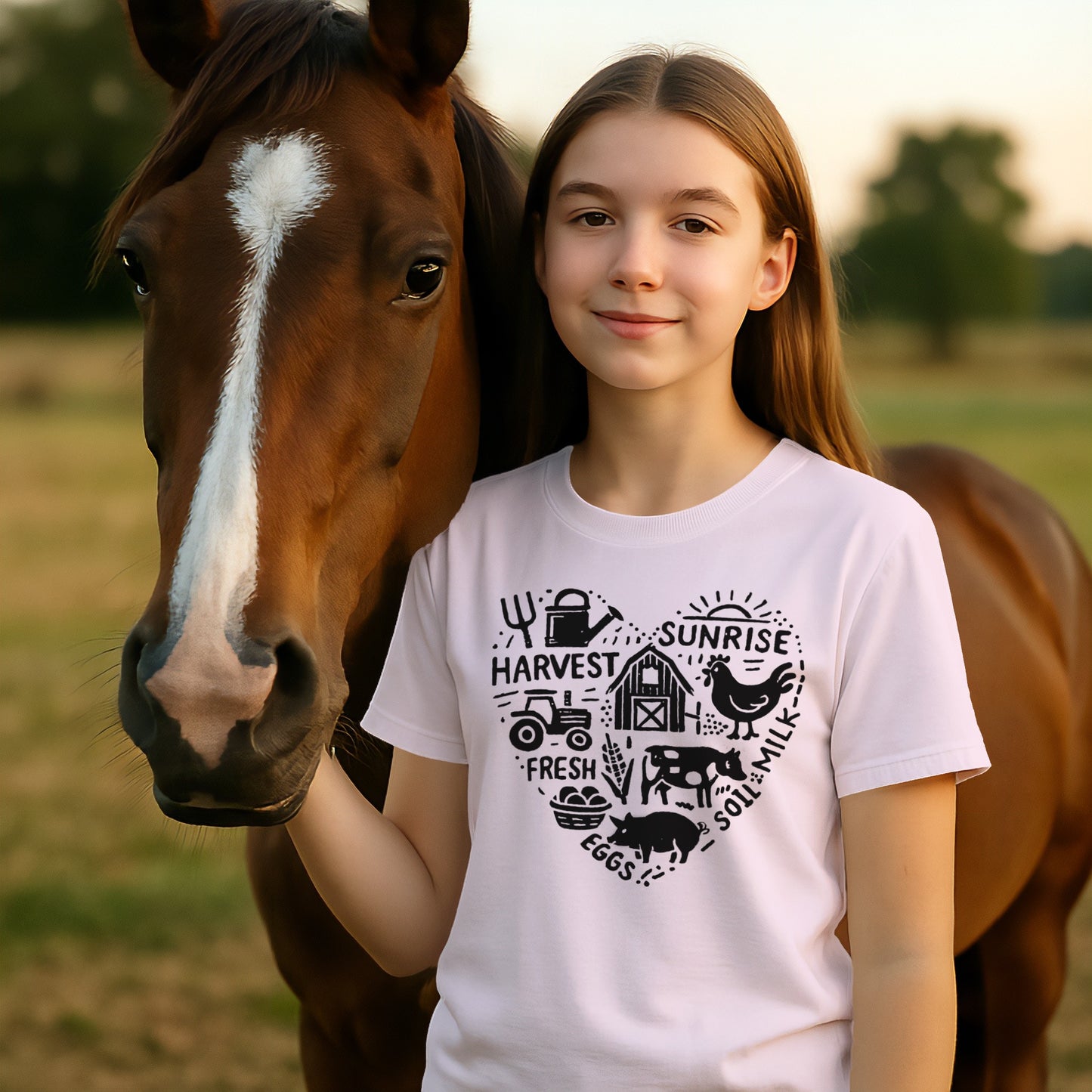Farming Heart T-shirt (Youth)