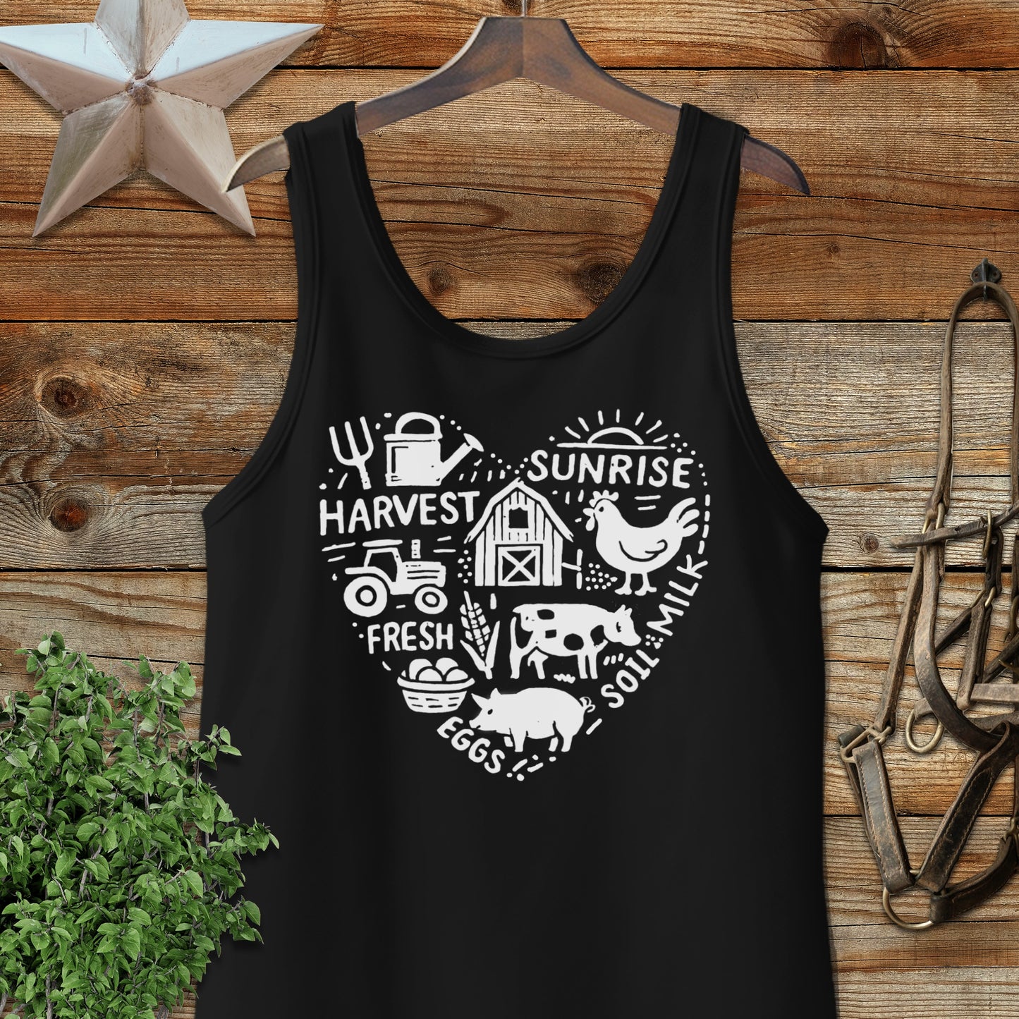 Farming Heart Tank Top