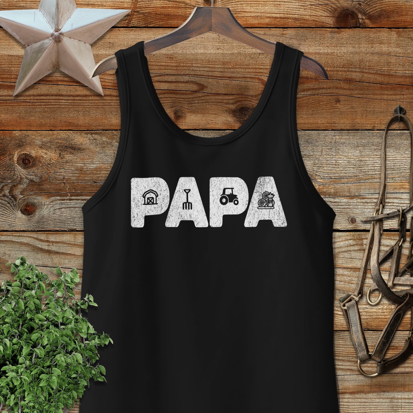Farming Papa Tank Top
