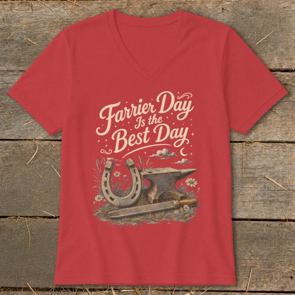 Farrier Day Is the Best Day V-neck