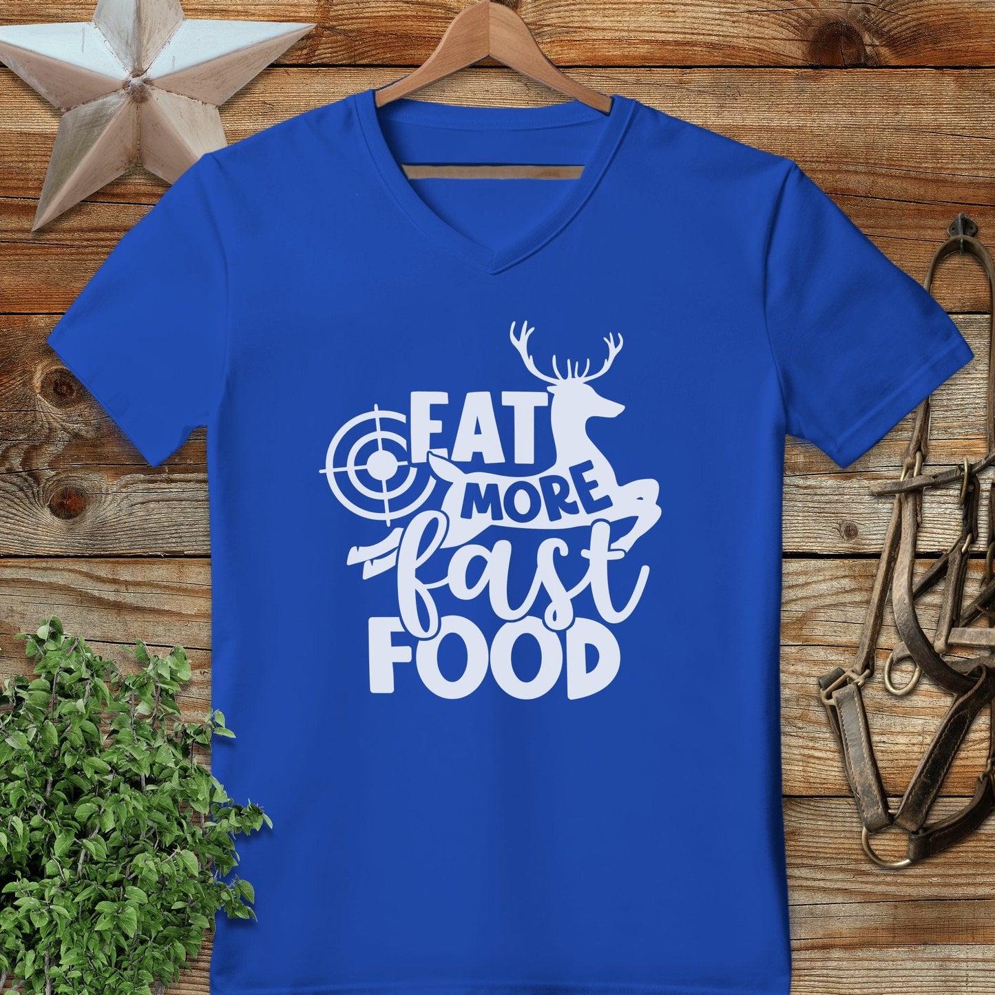 Fast Food V-neck