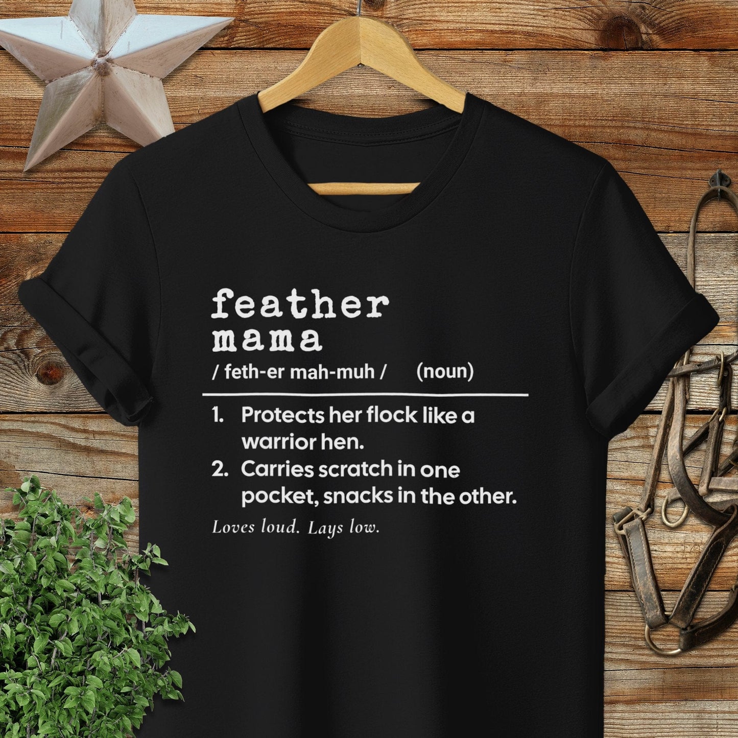Feather Mama Definition T-shirt