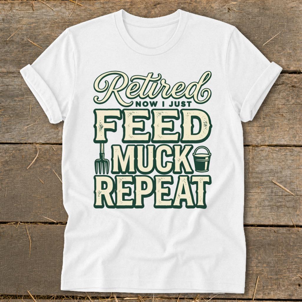 Feed Muck Repeat Softstyle Tee