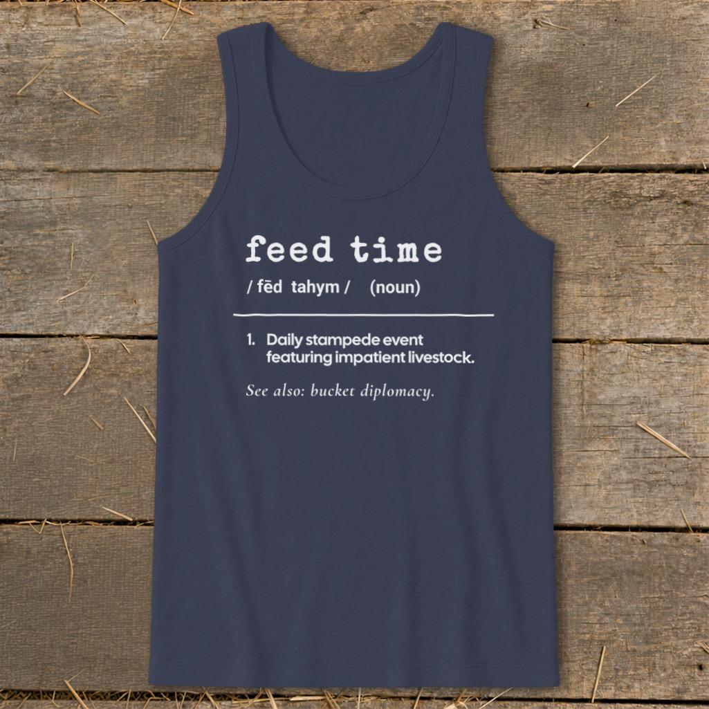 Feed Time Definition Tank Top
