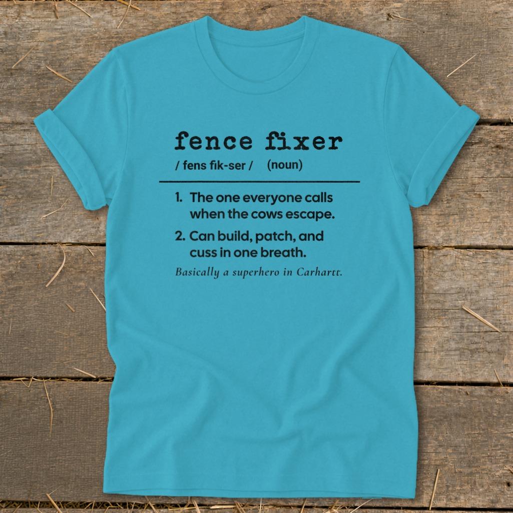 Fence Fixer Definition Softstyle Tee