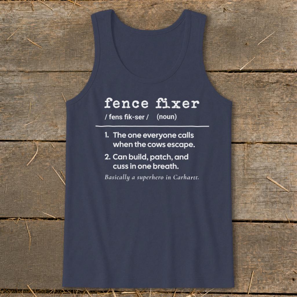 Fence Fixer Definition Tank Top
