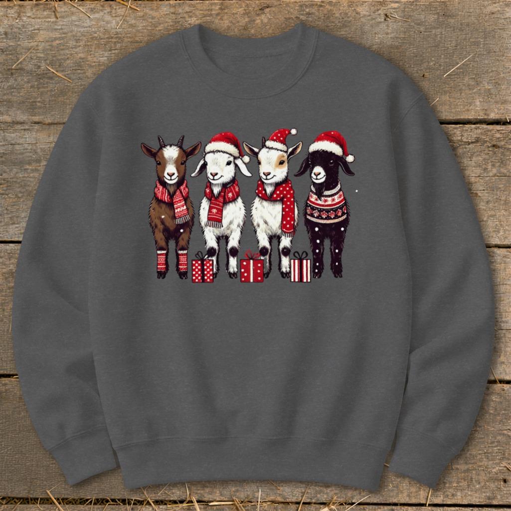 Festive Goats Sweatshirt