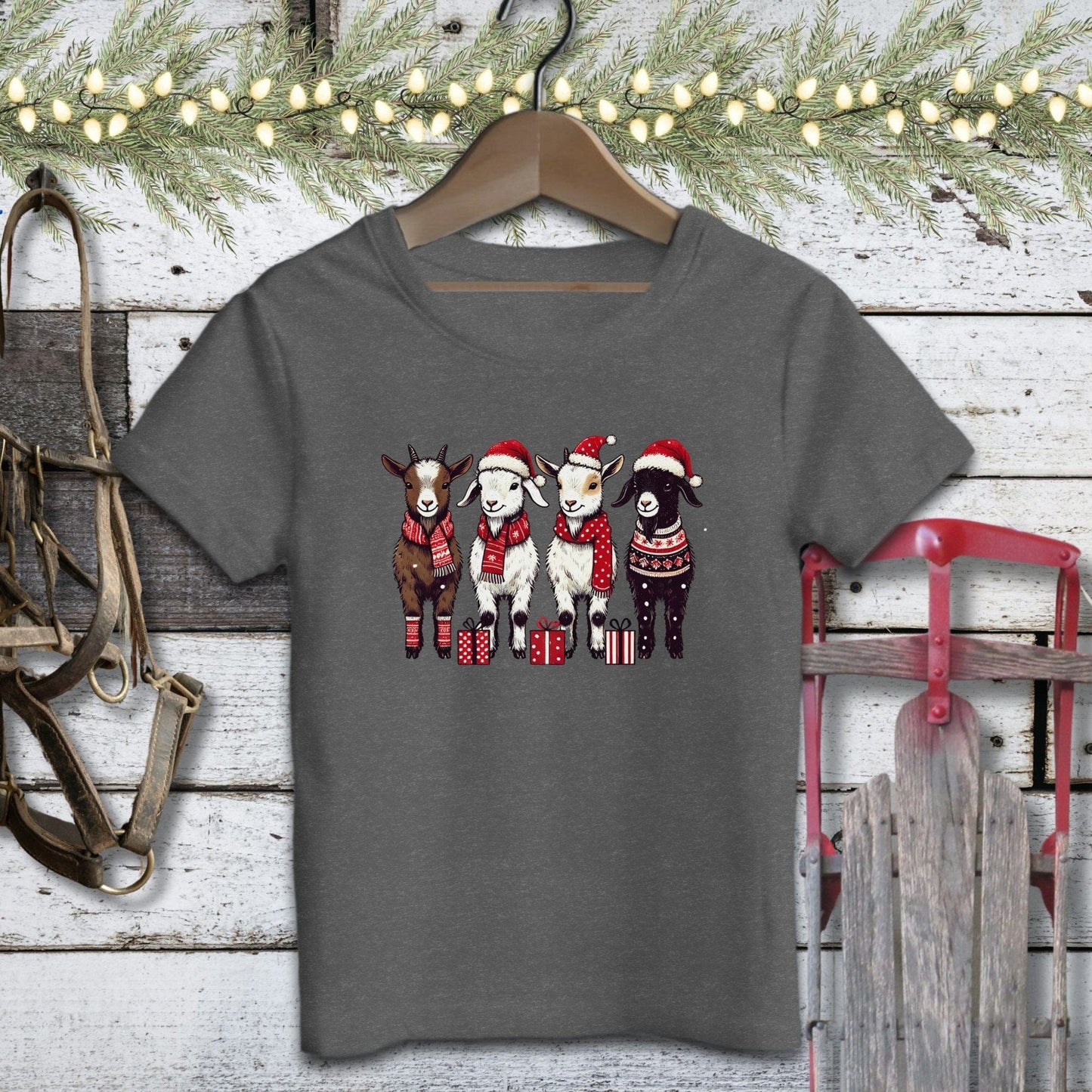 Festive Goats Youth Shirt