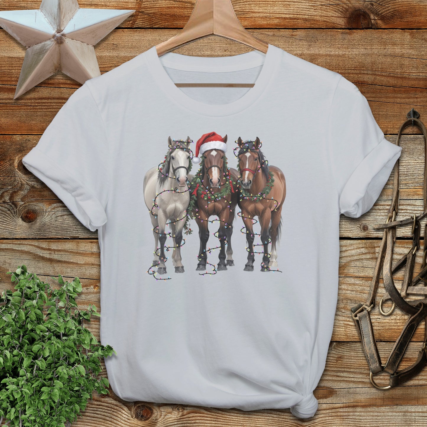 Festive Horses T-Shirt