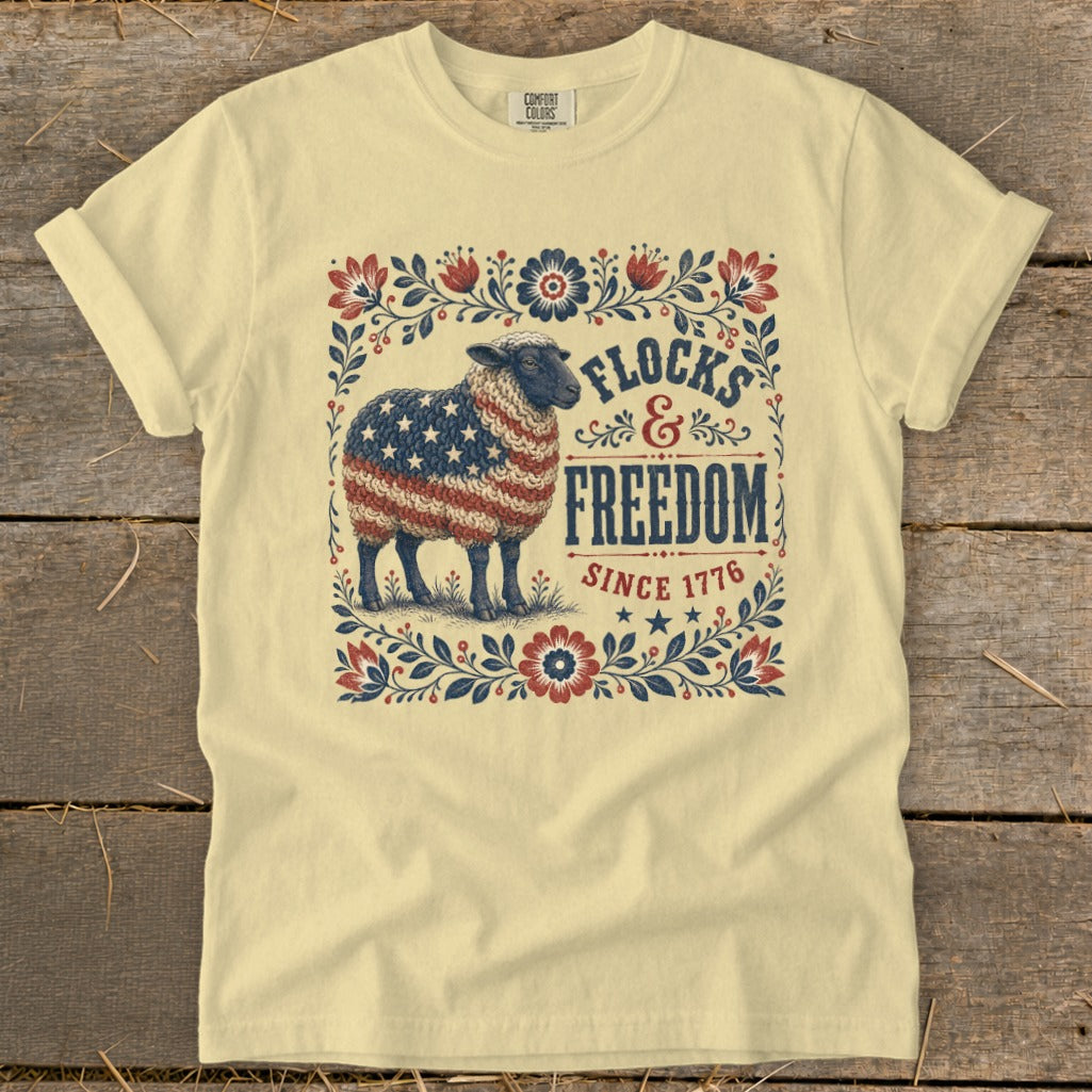 Flocks & Freedom Signature Tee