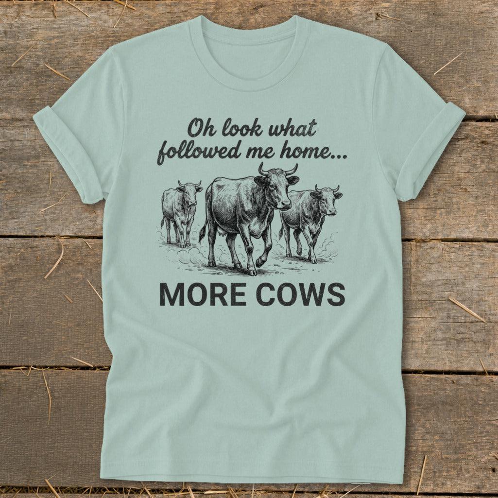 Followed Me Home Cows Softstyle Tee