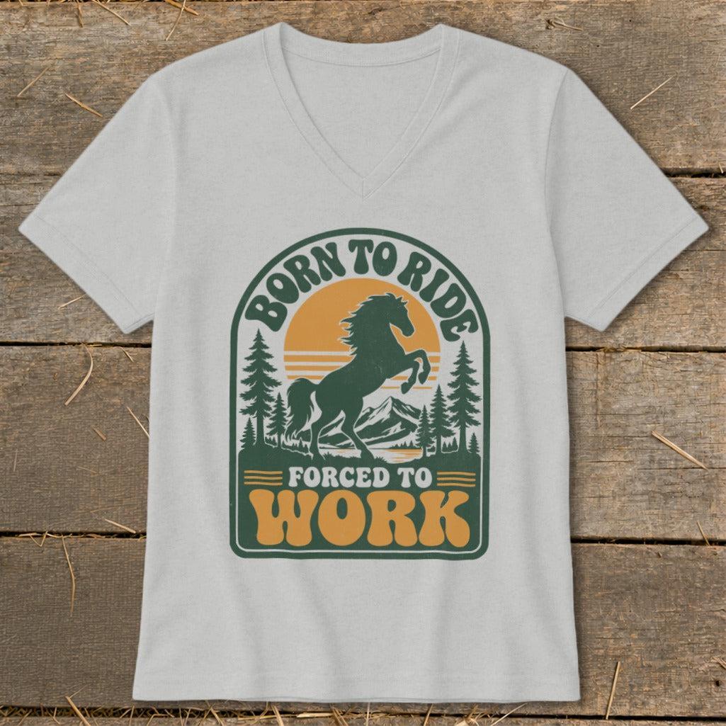 Forced to Work V-neck