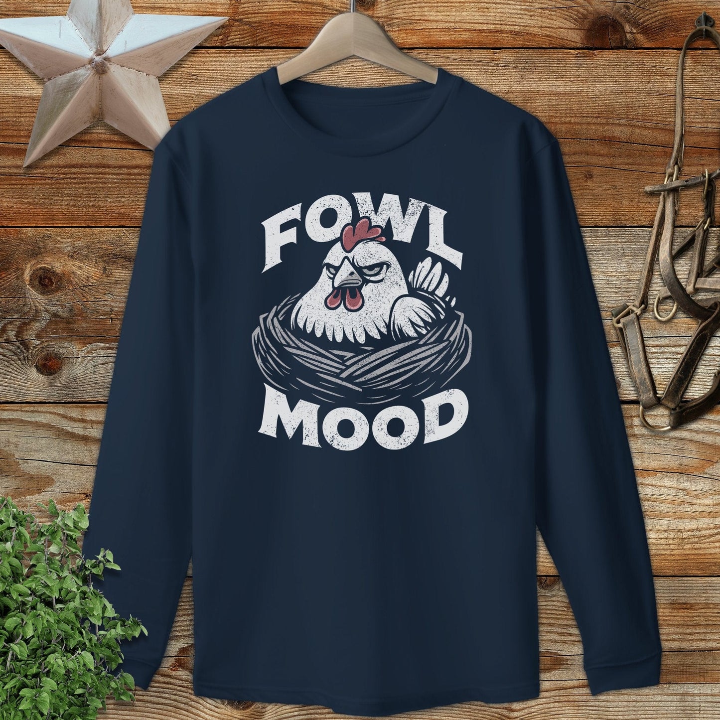 Fowl Mood Long Sleeve Tee