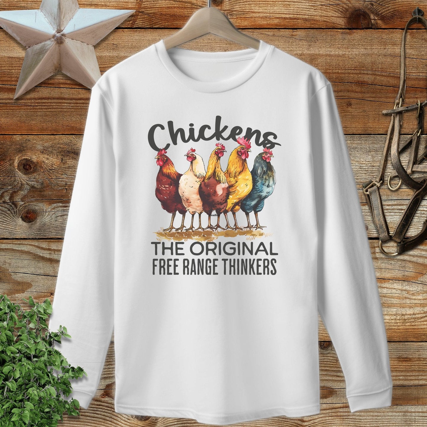 Free-Range Thinkers Long Sleeve Tee