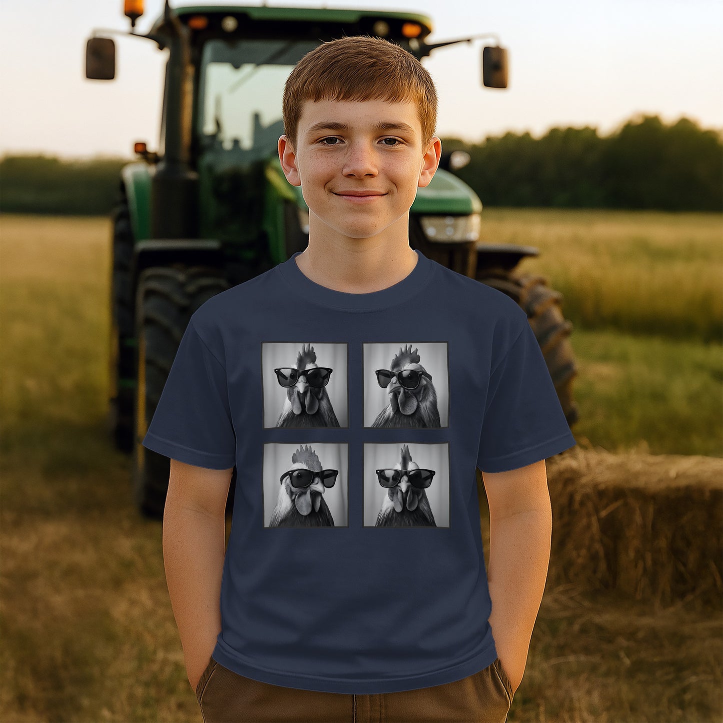 Glam Chicken T-Shirt (Youth)