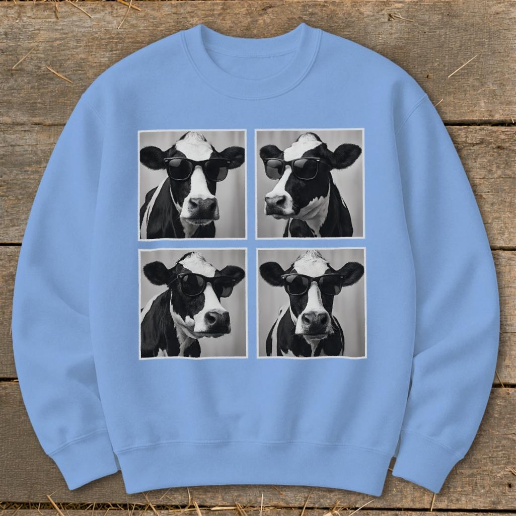Glam Cow Sweatshirt