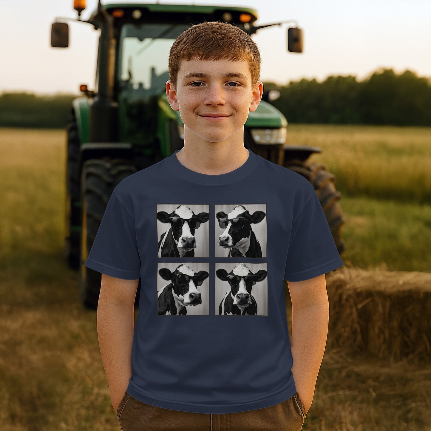 Glam Cow T-Shirt (Youth)