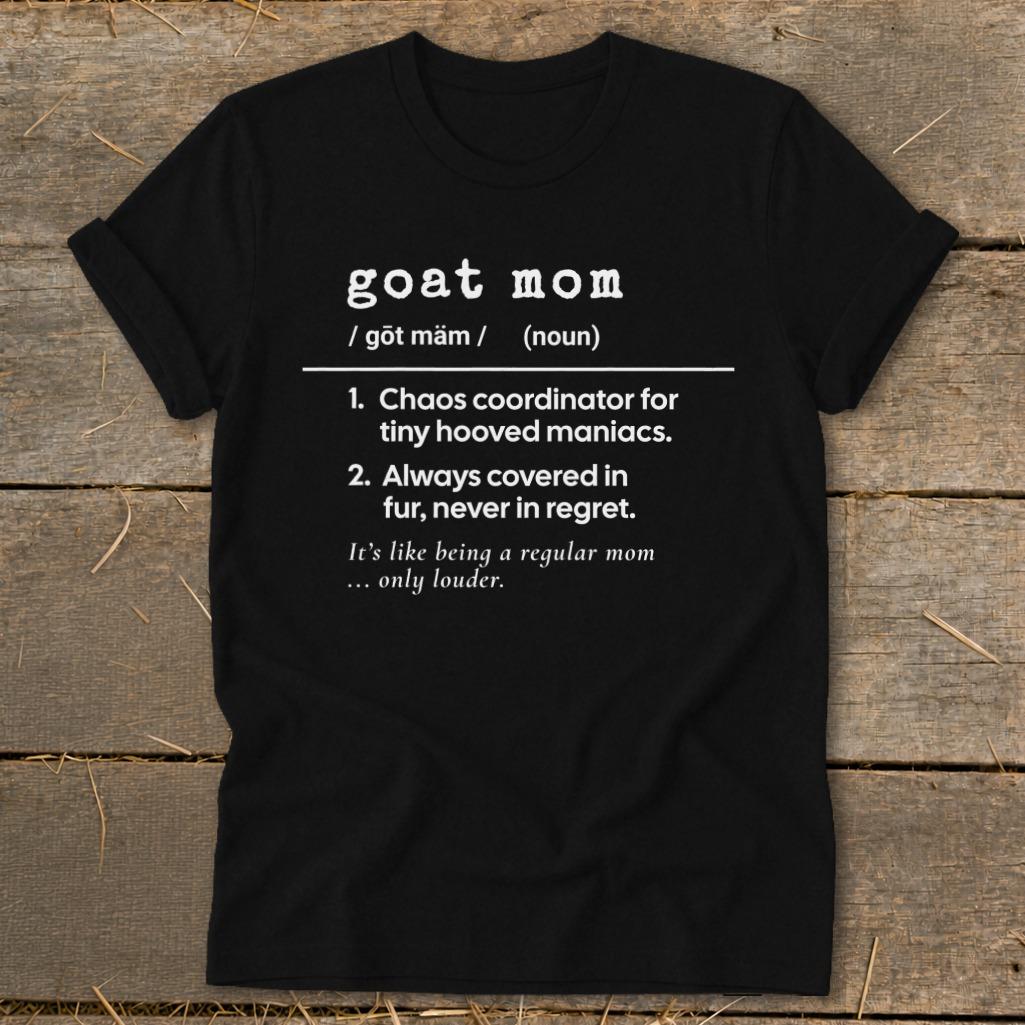 Goat Mom Definition Softstyle Tee