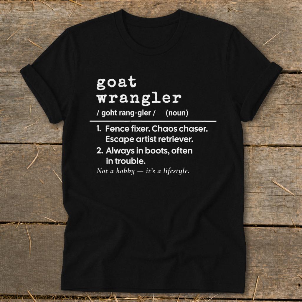Goat Wrangler Definition Softstyle Tee