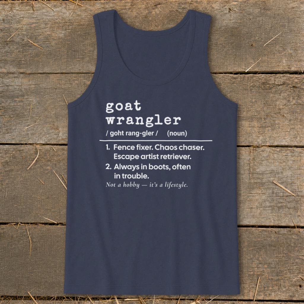 Goat Wrangler Definition Tank Top