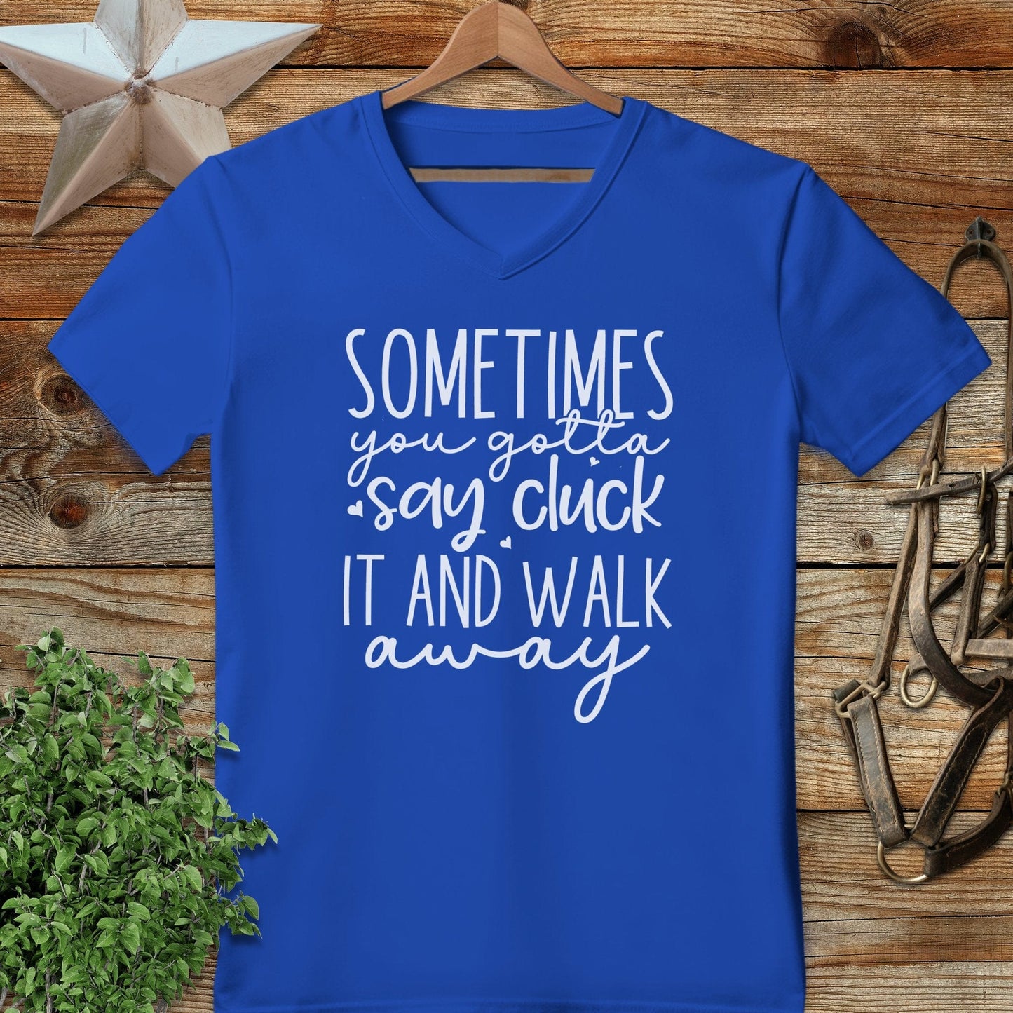 Gotta Say Cluck It V-neck