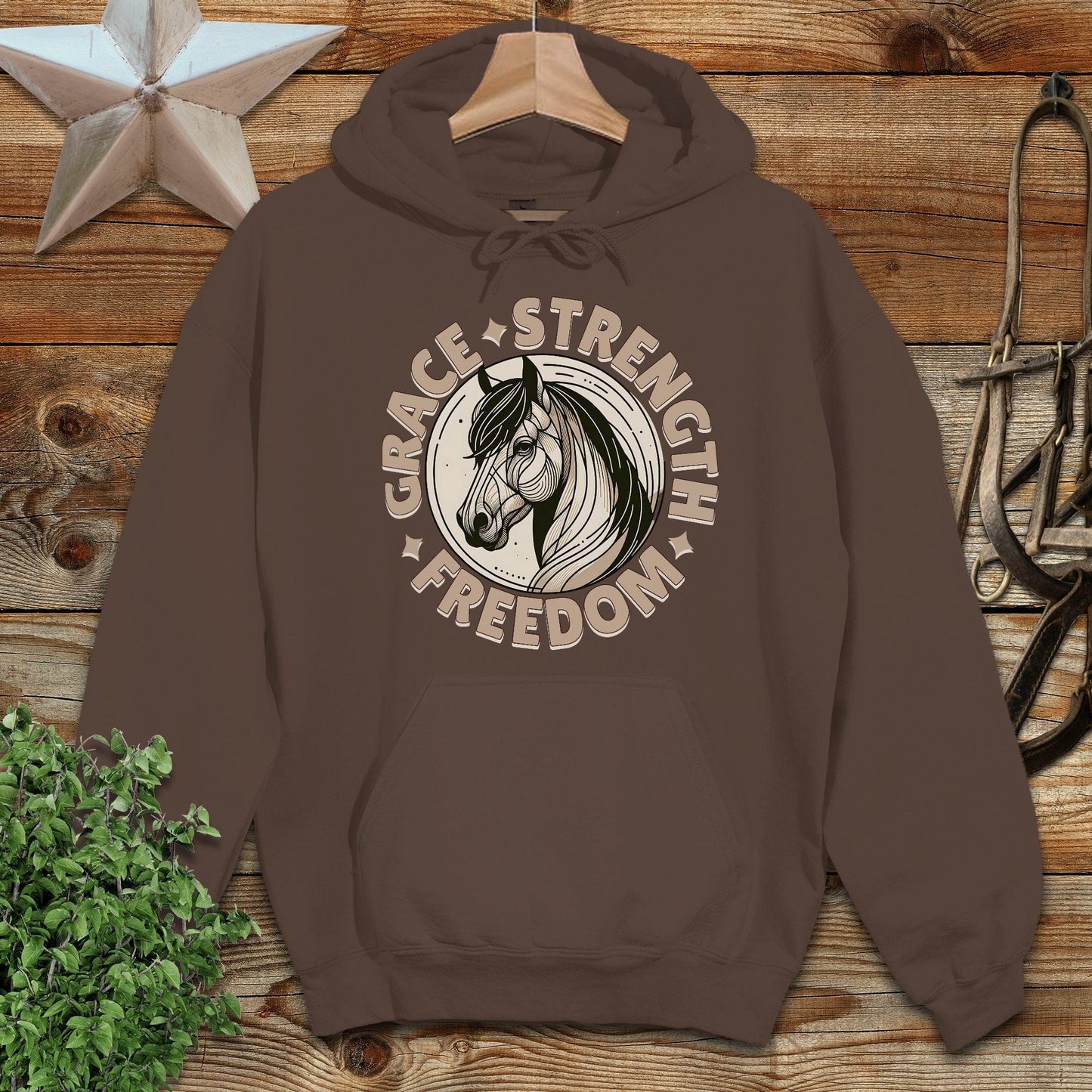 Grace Strength Freedom Hoodie
