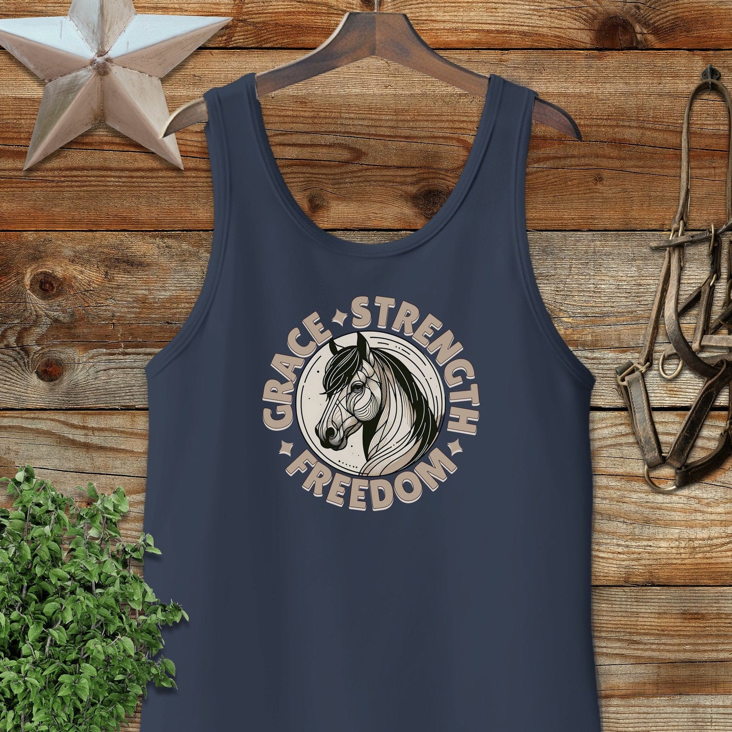 Grace Strength Freedom Tank Top