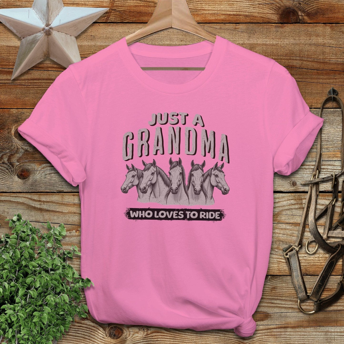 Grandma Loves To Ride T-shirt
