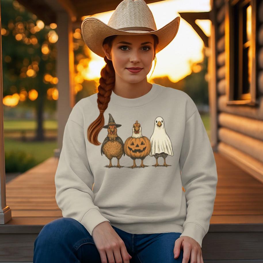 Halloween Chicks Sweatshirt